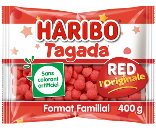 Haribo fraise tagada 🍓​paquet 400g