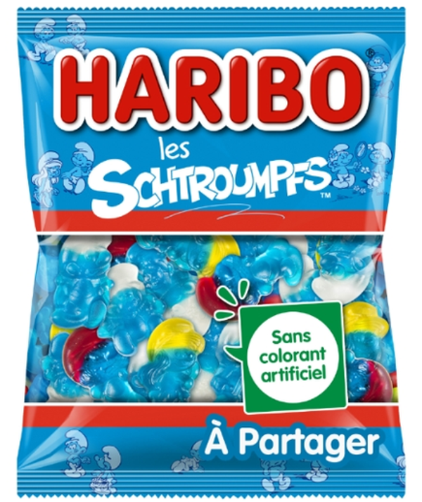Haribo schtroumpfs paquet 300g