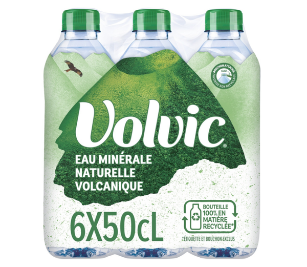 Volvic eau plate pack 24x0.5L