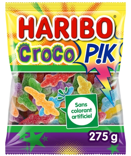 Haribo crocodile acidulé 🐊​ paquet bonbon 275g
