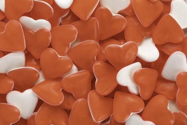 Coeur rouge gummy par 100g
