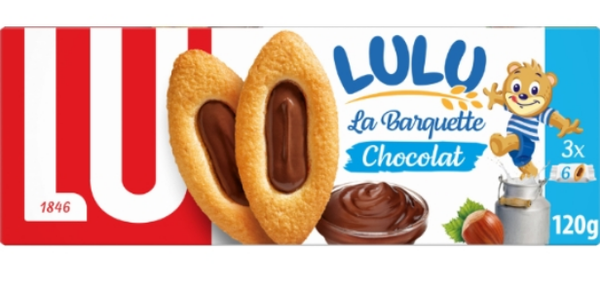 Lu barquette chocolat lot 2 boites biscuits