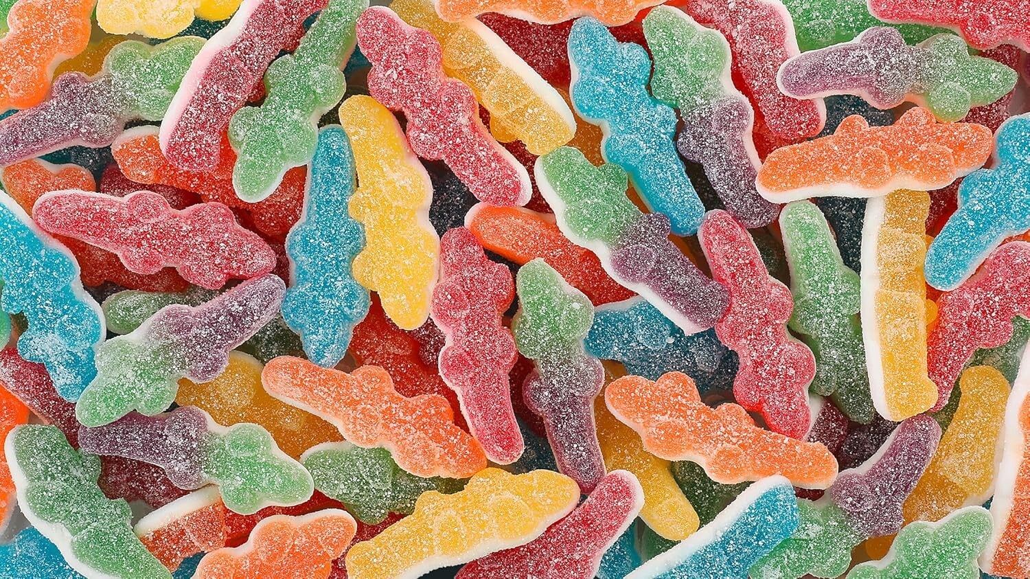 Crocodiles acidulés par 100g