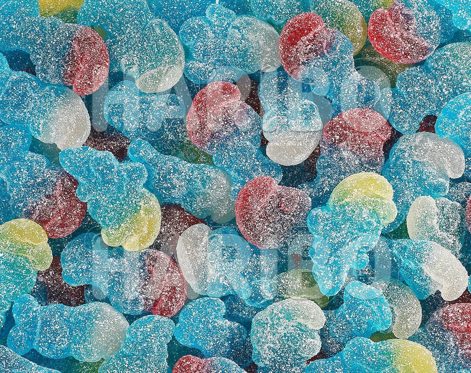 Schtroumpfs acidulés par 100g
