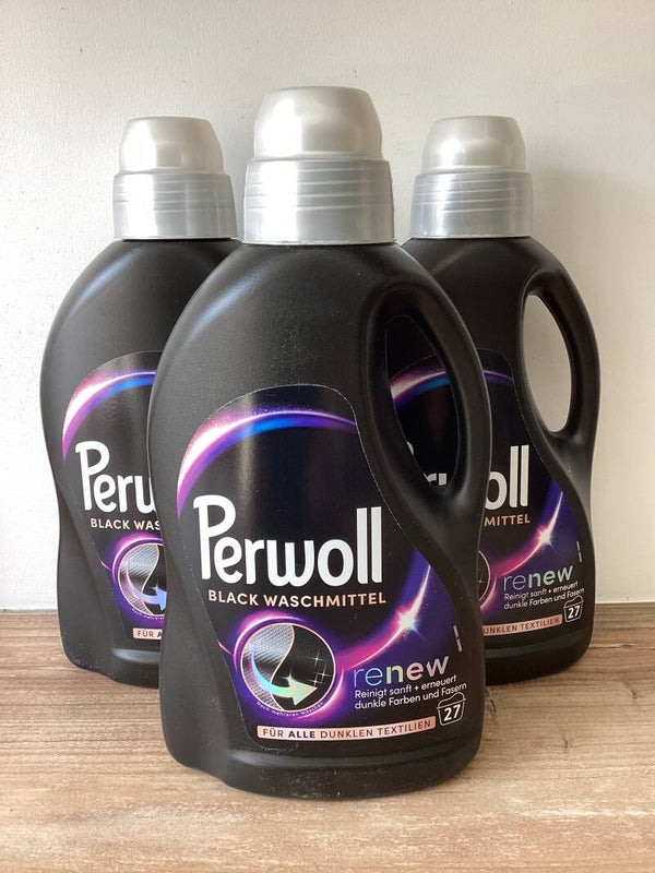 Perwoll = Mir lessive pour raviver les couleurs noires 27 lavages