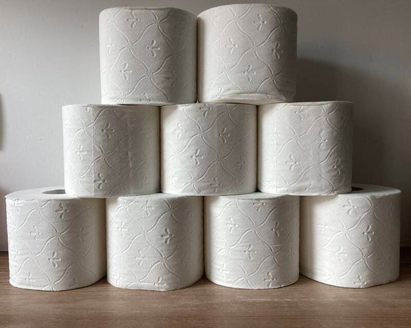 Papier toilette lot 18 rouleaux molletonnés 🧻