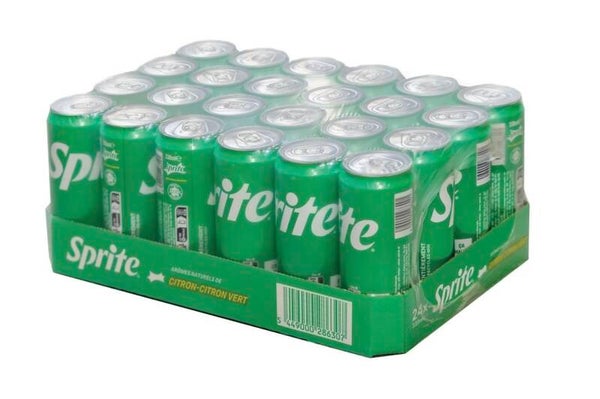 Sprite normal pack canettes 24x33cl