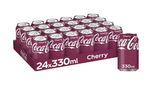 Coca Cherry 🍒 pack canettes 24x33cl