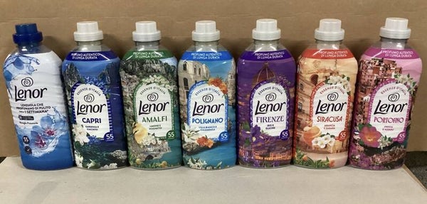 Lenor adoucissant italien 7 senteurs disponibles édition limitée