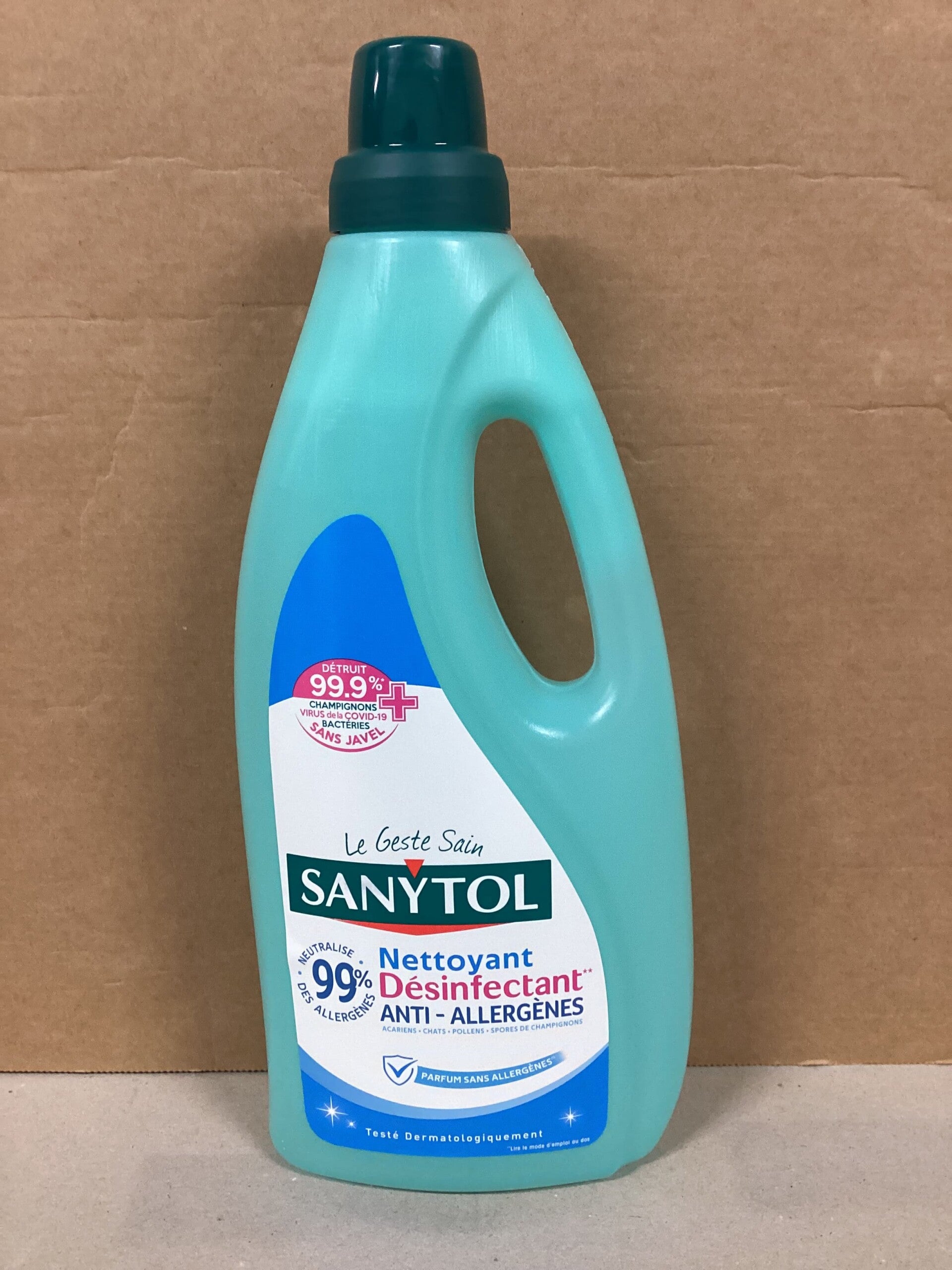 Sanytol nettoyant desinfectant multi surface anti allergene 2 x 1L