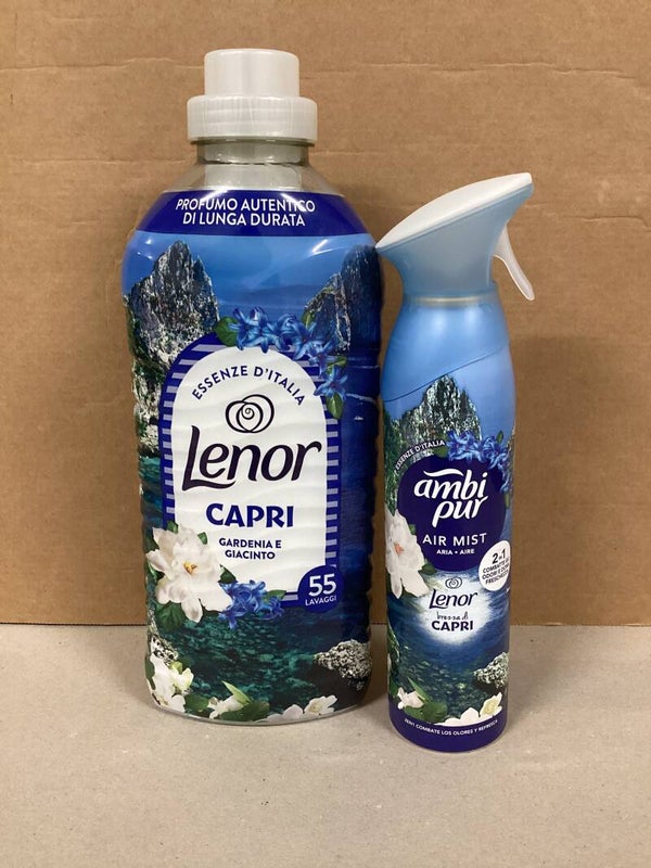 Lenor duo pack promo adoucissant + spray d ambiance