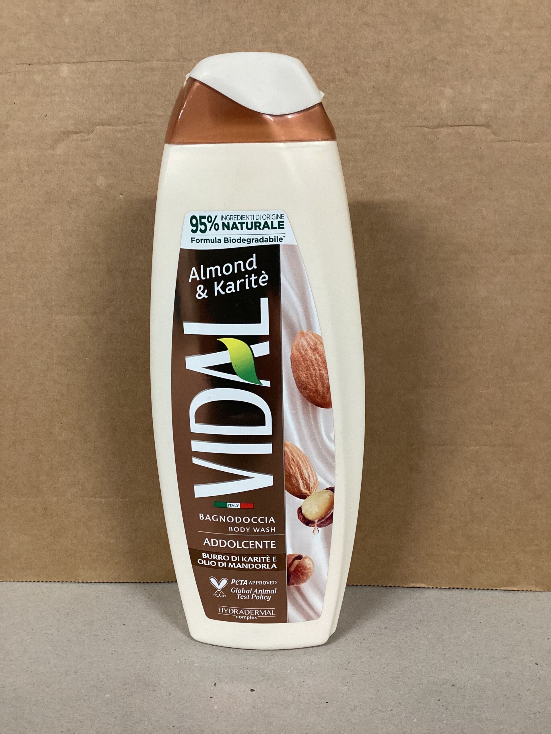 Vidal Gel douche italien amande 500ml
