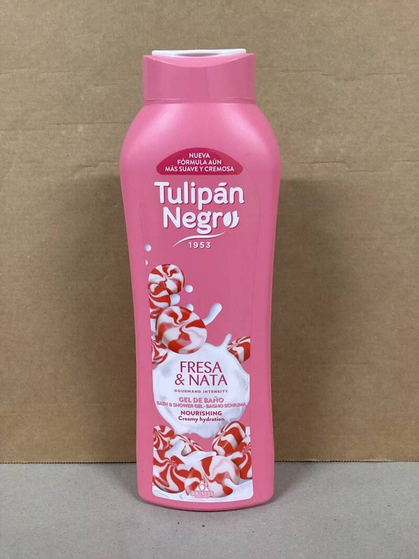 Tulipan gel douche fraise crème