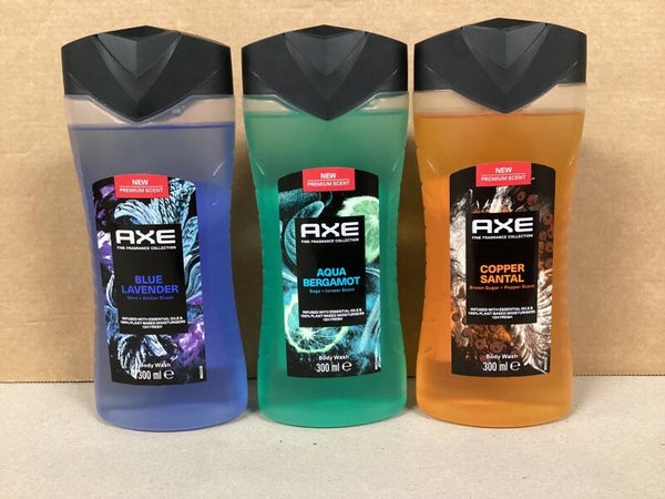 Axe gel douche 3 senteurs dernières pièces 300ml