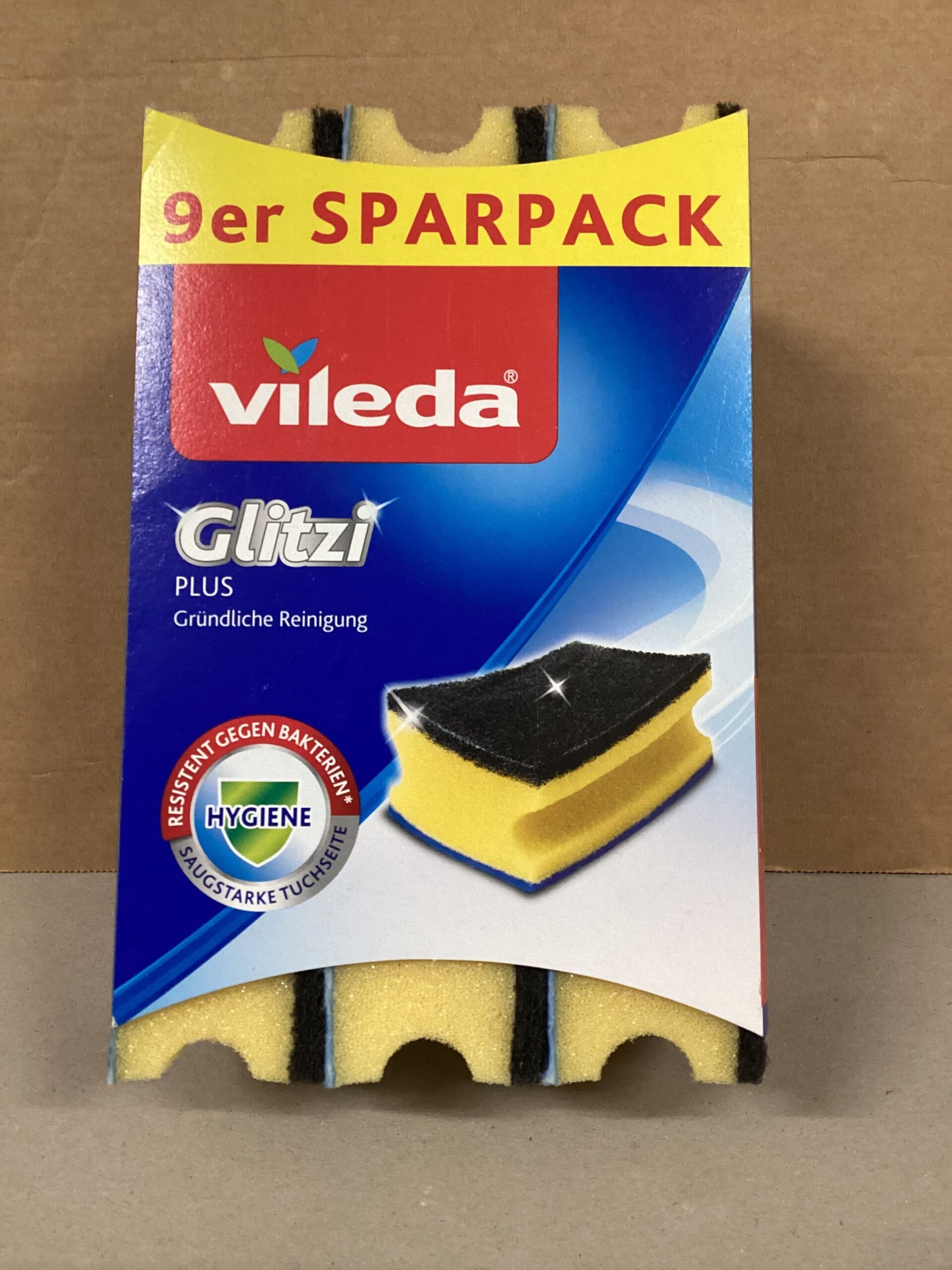 Vileda lot de 9 éponges