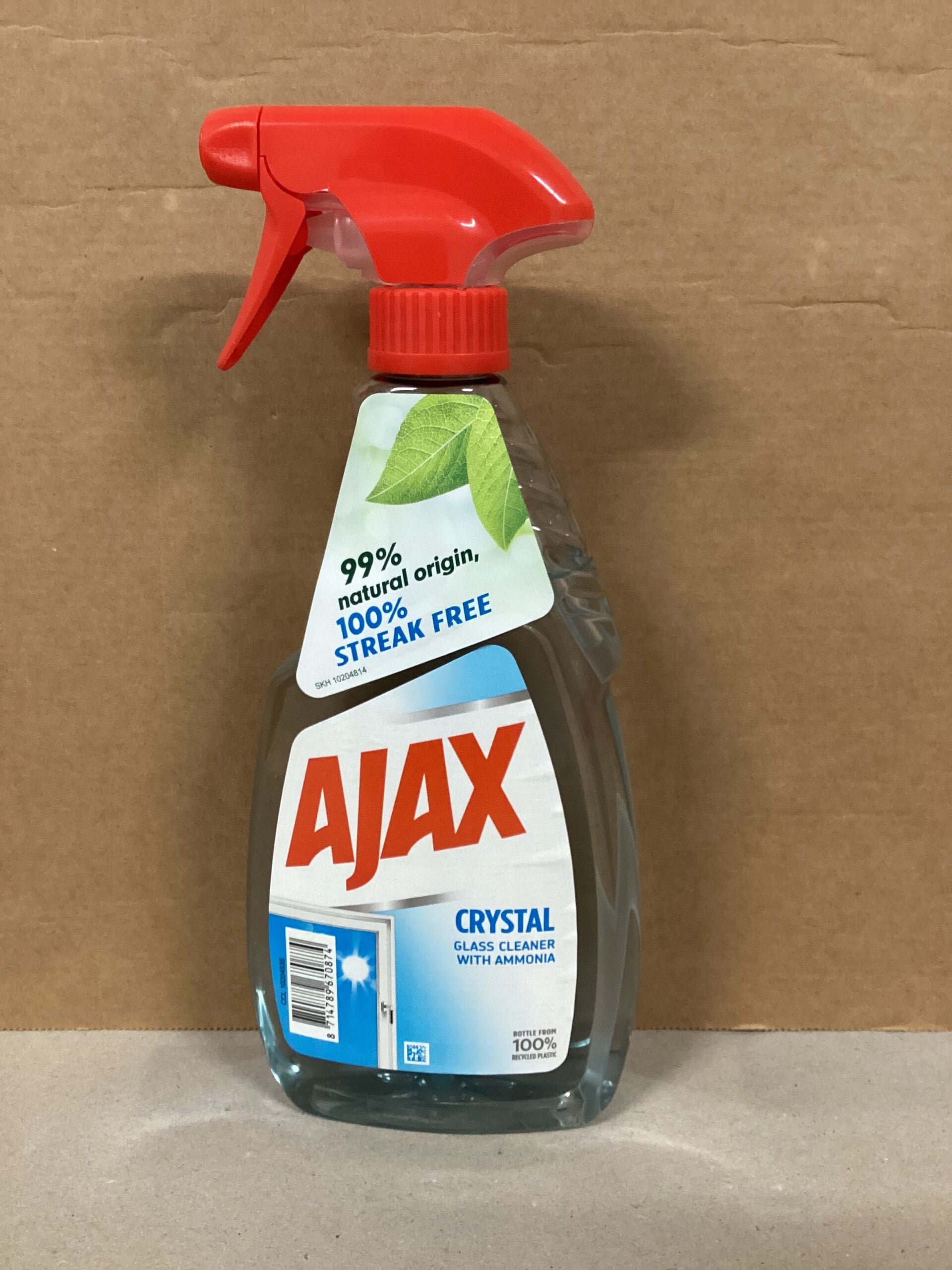 Ajax vitre sans traces spray pistolet 500ml
