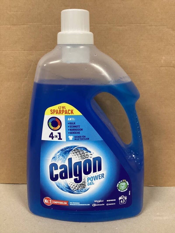 Calgon 4 en 1 Power Gel entretien machine