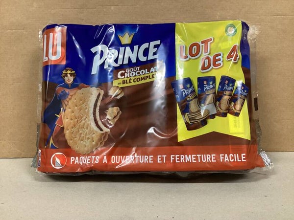 Choco prince lot de 4 paquets 300g