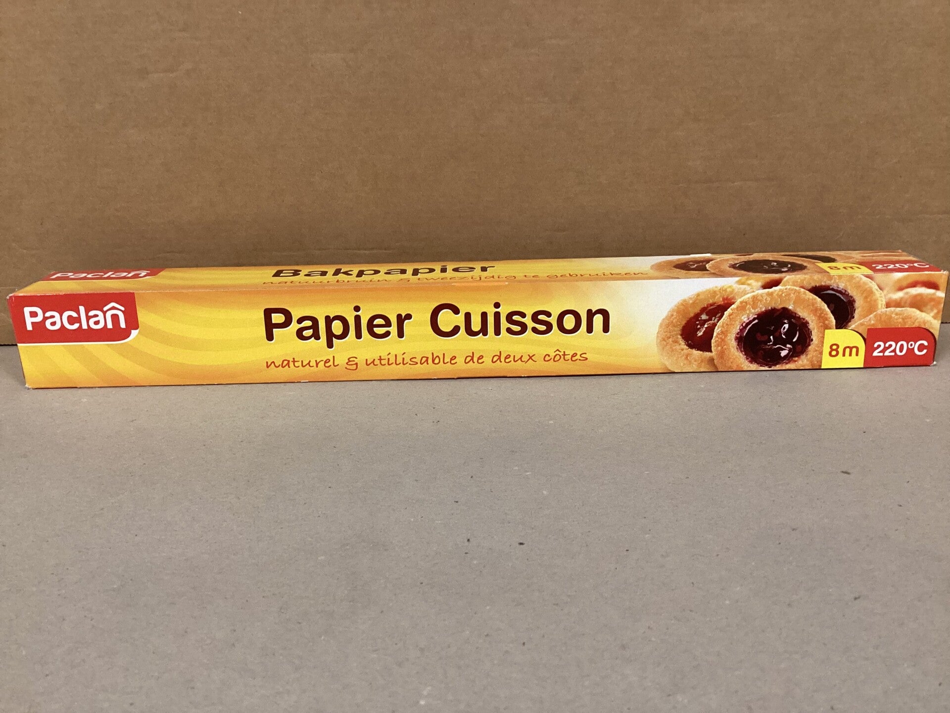 Papier de cuisson double face 8m x 30 cm