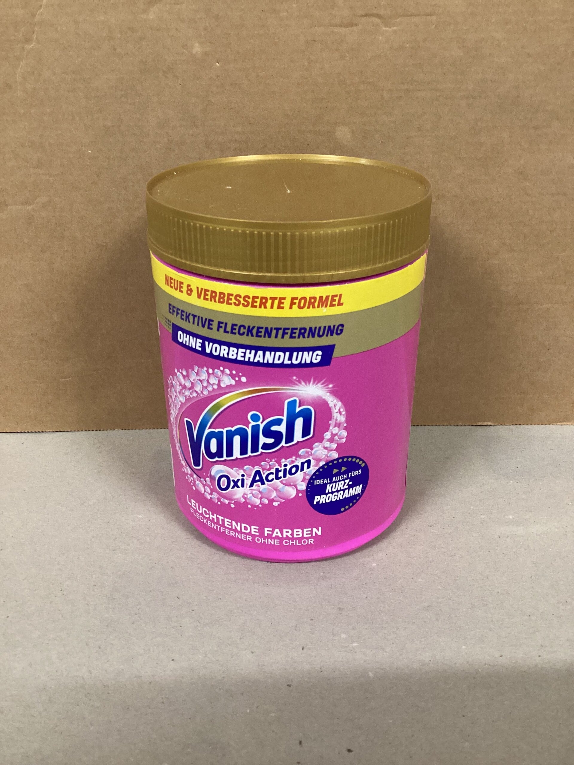 Vanish détachant poudre oxi action pour couleurs