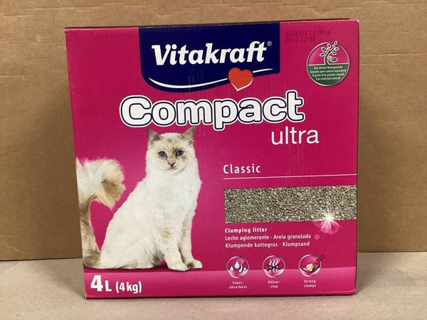 Vitakraft litière agglomérante ultra compact 4kg