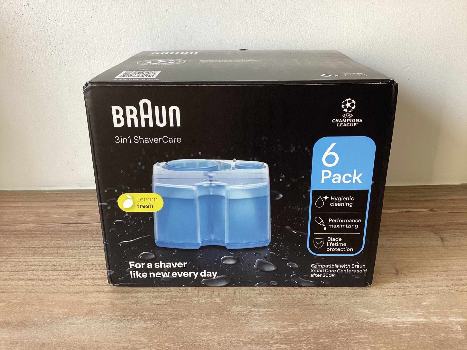 Braun cartouches nettoyantes pour rasoir Pack de 6
