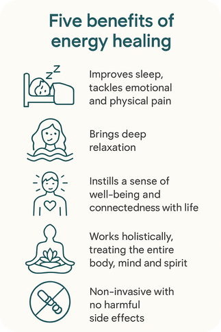 More benefits of energy healing