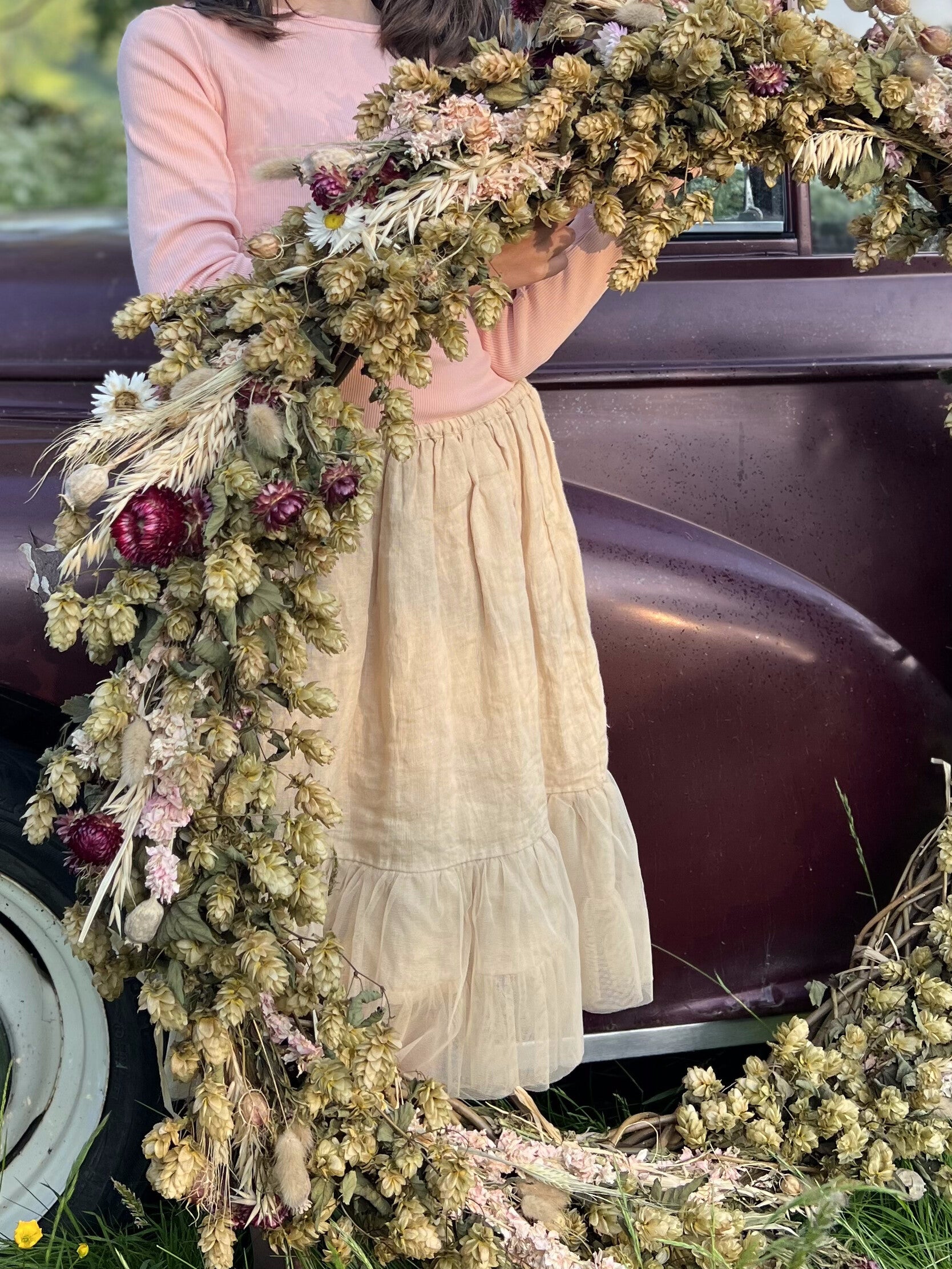 Extra Large Bespoke Super Moon Wreath - Full or Half