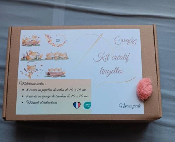 Kit couture lingettes