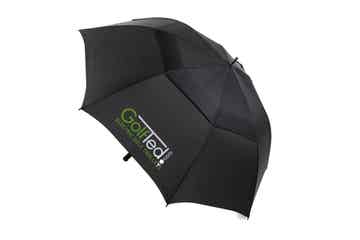 Golfted paraplu (extra groot)