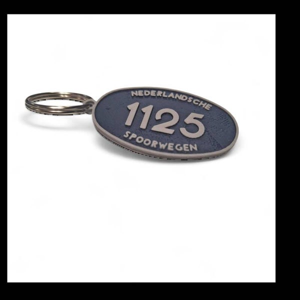 Authentieke NS Locschild Sleutelhanger