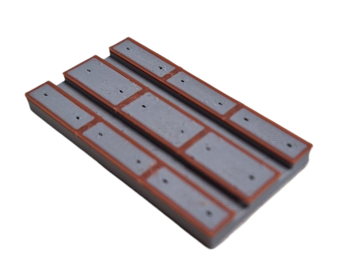 N-spoor (1:160) Stelcon Overwegplaten – 3D Geprint | Modelspoor Design N-spoor (1:160) Stelcon Overwegplaten – 3D Geprint | Modelspoor Design