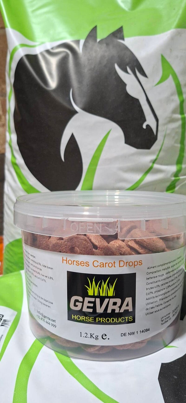 Gevra paardensnoepjes wortel