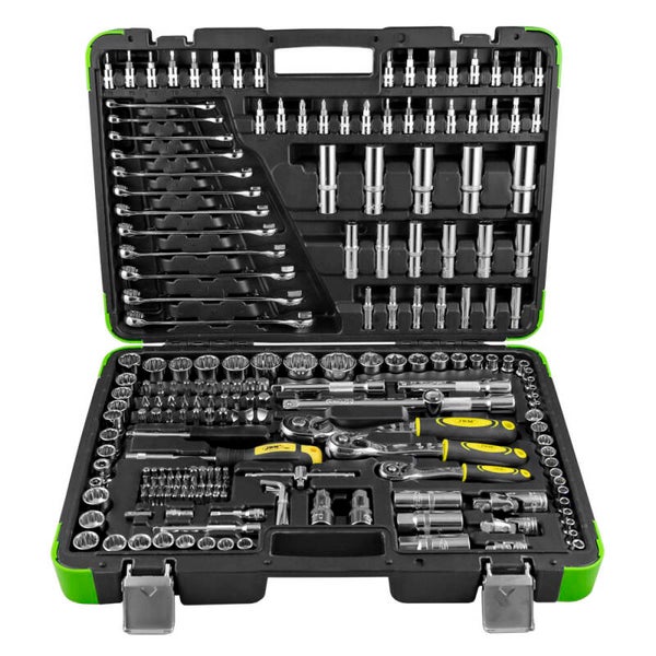 Coffret à outils 216 pièces 12 pans - chrome – JBM