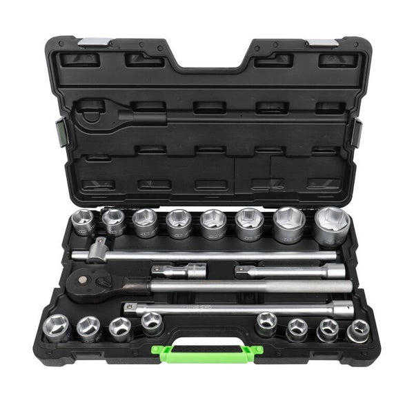 Coffret à outils 3/4" 21 pièces zinguées – JBM