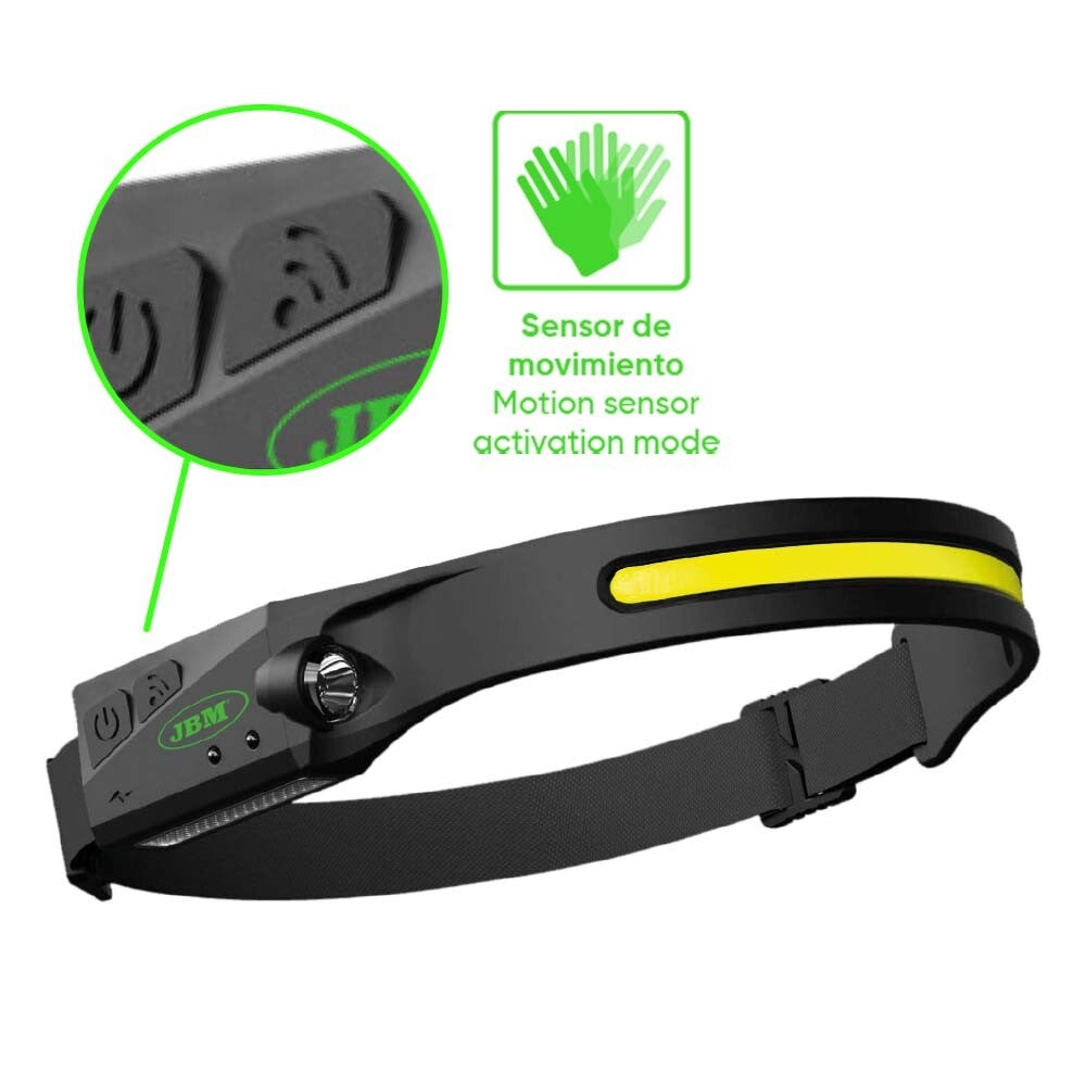 Lampe frontale LED ajustable - 350 LM