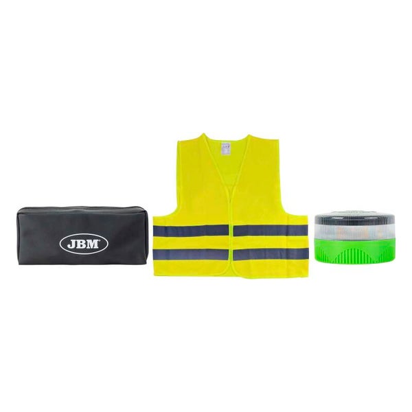 Kit d’urgence automobile avec balise géolocalisable – JBM