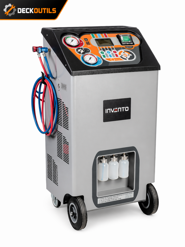 Station climatisation bus R134a INVENTO Advance BUS 30 kg professionnelle