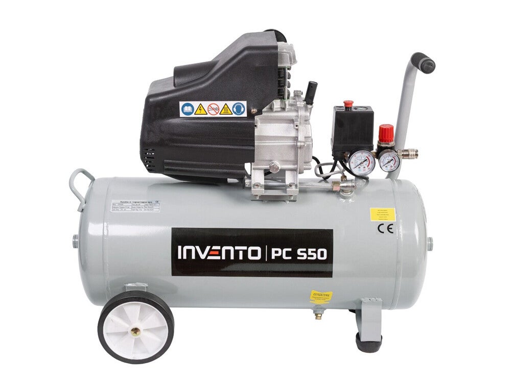 Compresseur à piston INVENTO 50 litres, 8 bar, 230 V, 175 l/min
