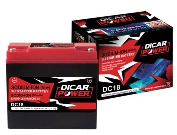Batterie DICAR POWER Sodium Ion DC18