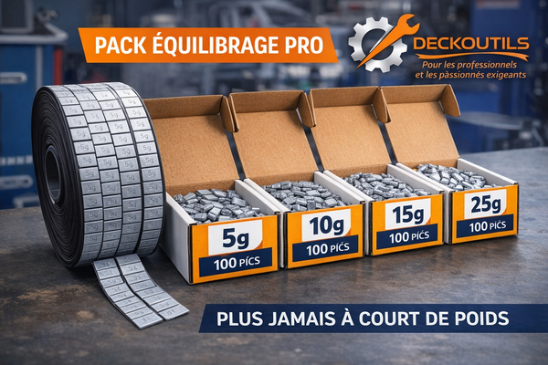 Consommables pneus, masses d’équilibrage et accessoires de montage