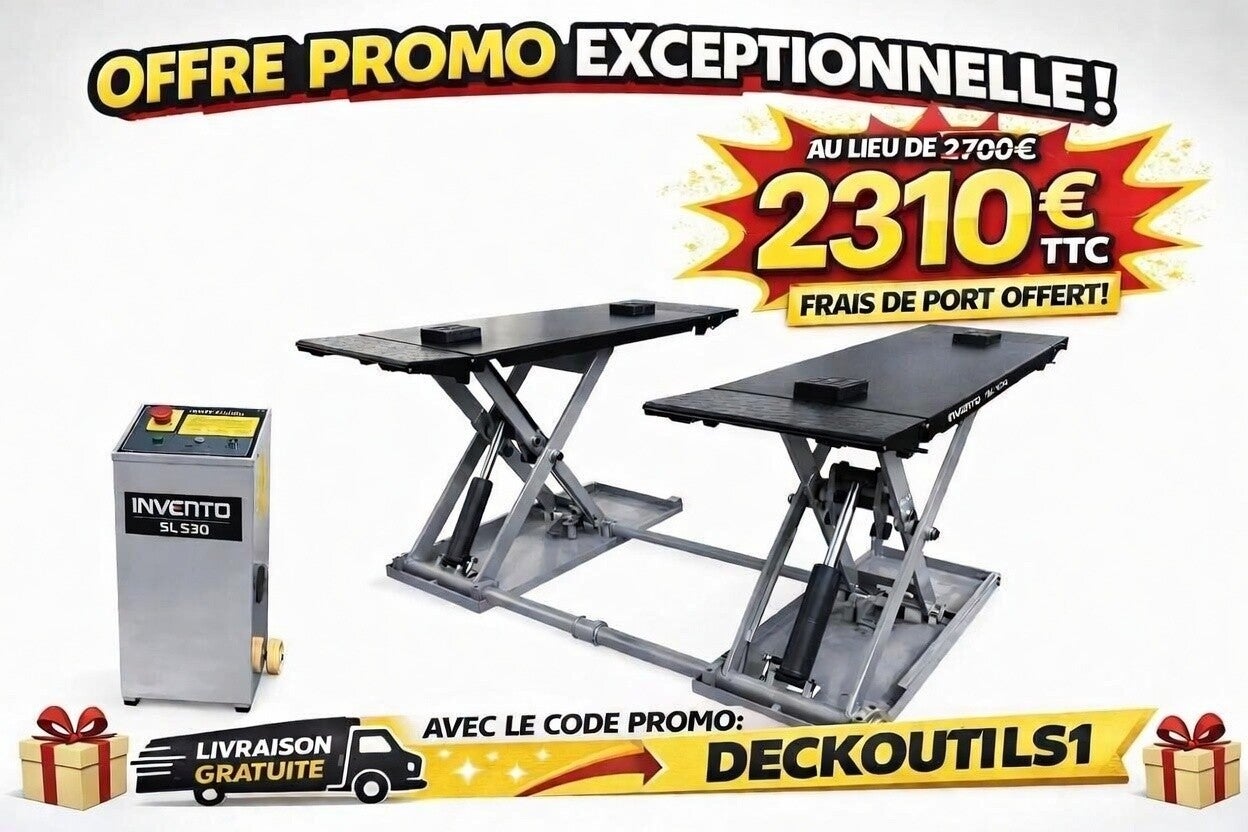 Pont élévateur à ciseaux mobile INVENTO SL S30