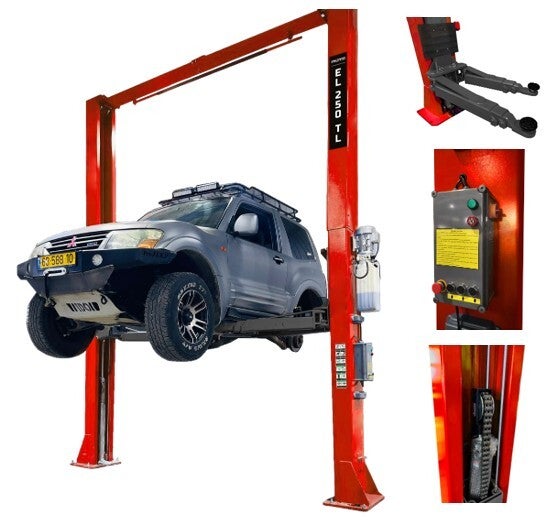 Pont élévateur à deux colonnes sans embase – 5T – INVENTO EL 250 TL