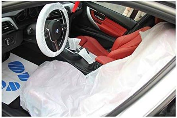 100 Kit protection jetable interieur vehicule