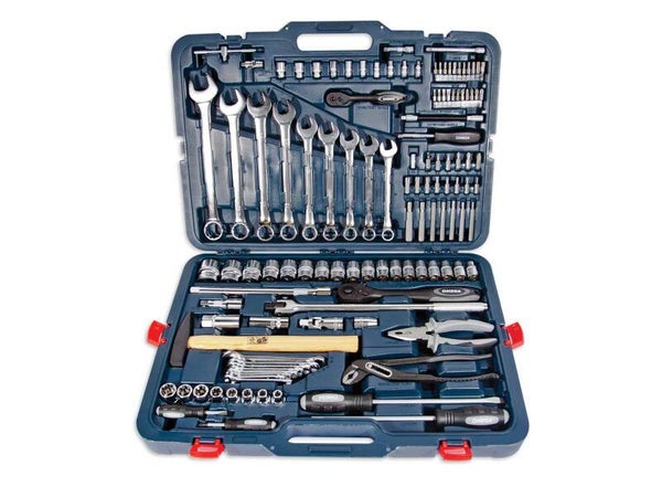 Ensemble d’outils 1/4" - 1/2" | 119 pièces - Omega Mechanix