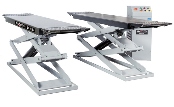 Pont élévateur double ciseaux 3T 1,90 m 230v/380V INVENTO SL S32