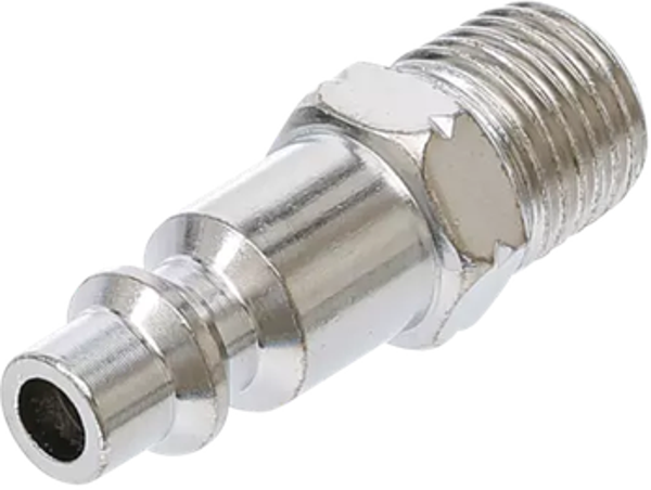 Raccord rapide à air comprimé mâle 6,3 mm (1/4") États-Unis / France – BGS 7057