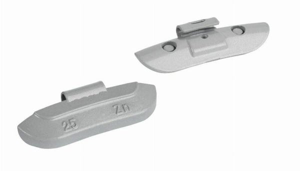 Masses d'équilibrage - 100 pcs 25g