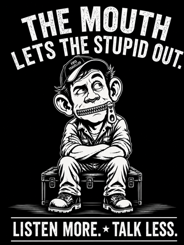 The Mouth Lets The Stupid Out