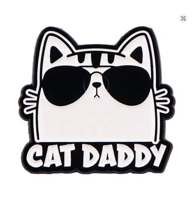 Cat Daddy Pin